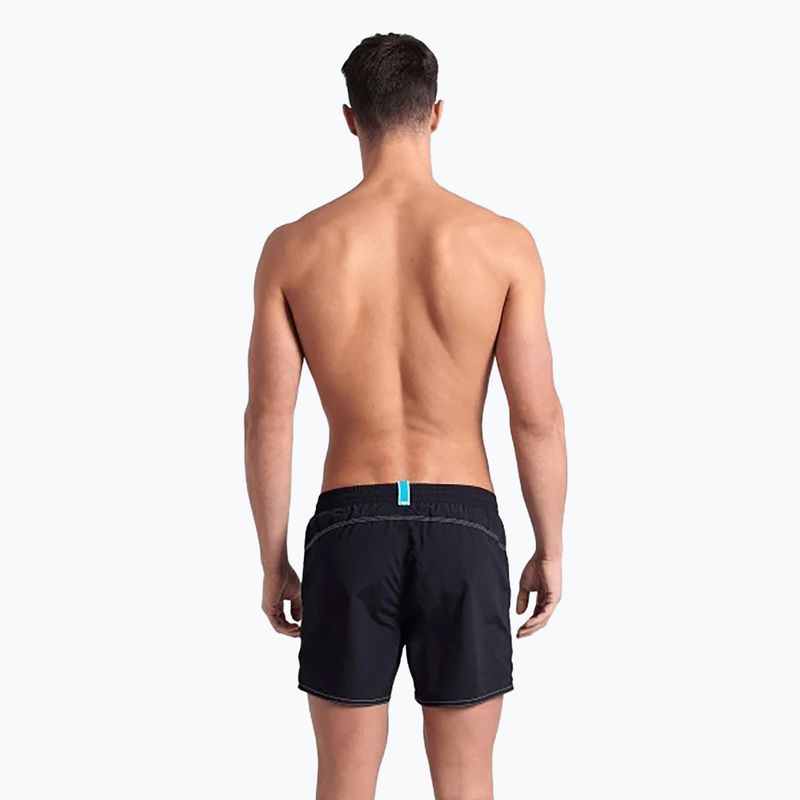 Badeshorts Herren arena Bywayx R black/white 7