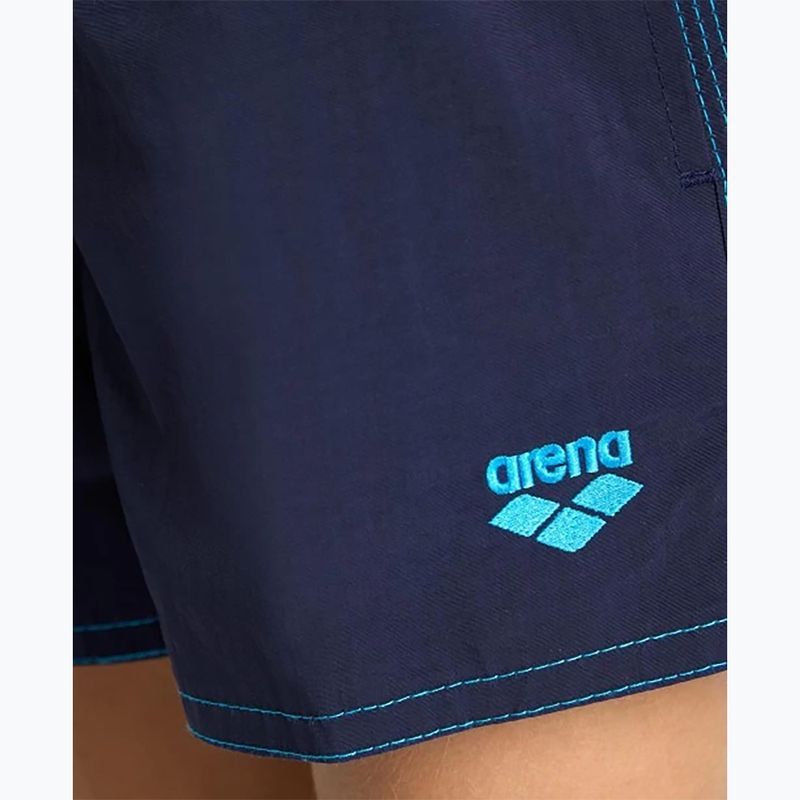 Kinder Badeshorts arena Bywayx Youth R navy/türkis 9