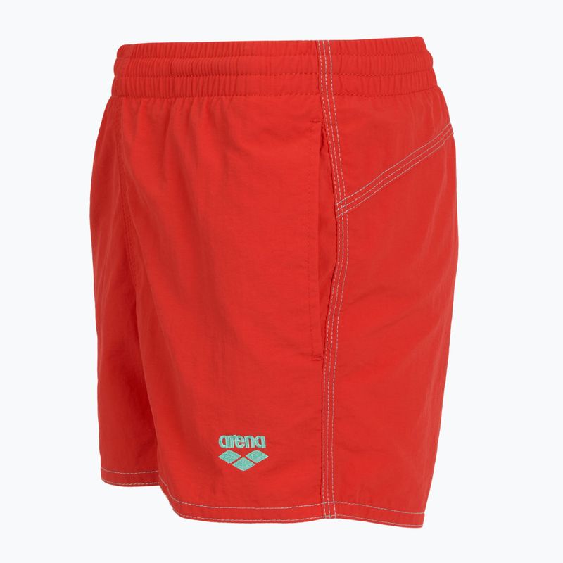 Kinder-Arena Badeshorts Bywayx Youth R fluo rot/wasser 3