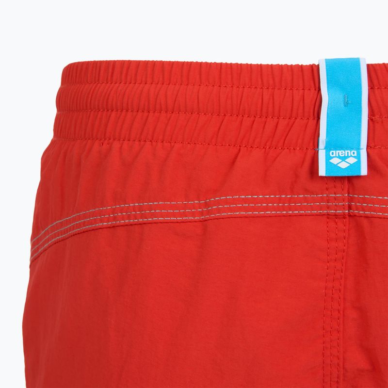 Kinder-Arena Badeshorts Bywayx Youth R fluo rot/wasser 4