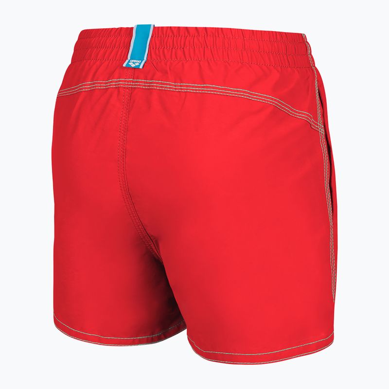 Kinder-Arena Badeshorts Bywayx Youth R fluo rot/wasser 4