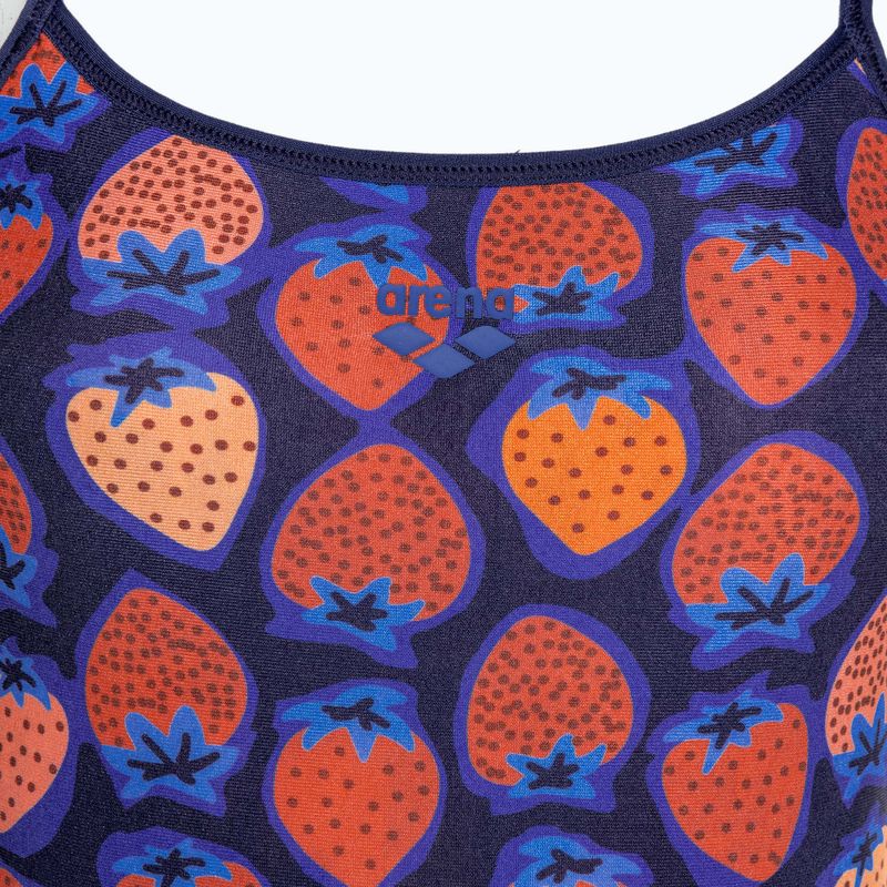 Einteiliger Badeanzug arena Reversible Swimsuit Challenge Back navy/multi 5