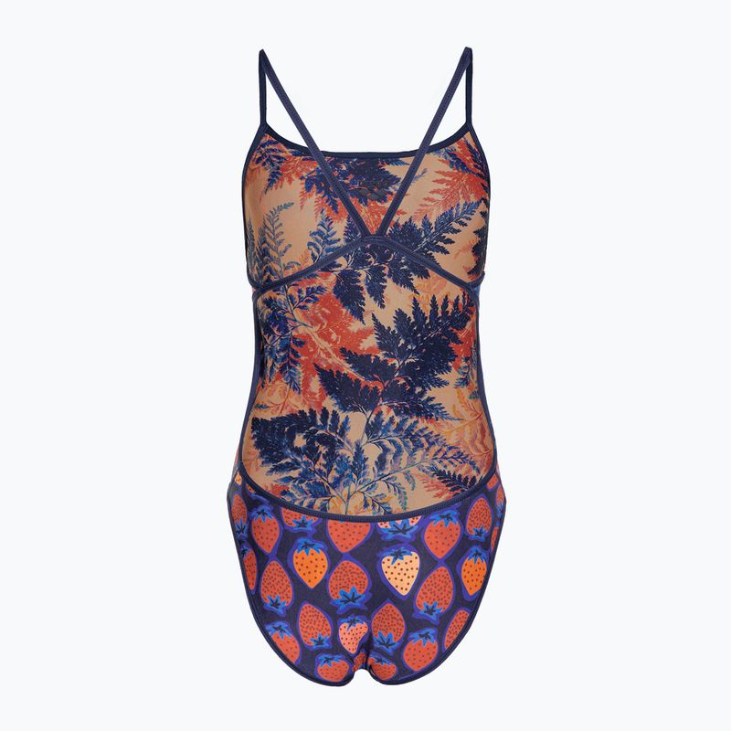 Einteiliger Badeanzug arena Reversible Swimsuit Challenge Back navy/multi 6