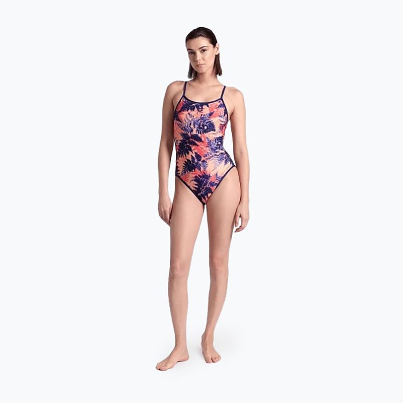 Einteiliger Badeanzug arena Reversible Swimsuit Challenge Back navy/multi 9