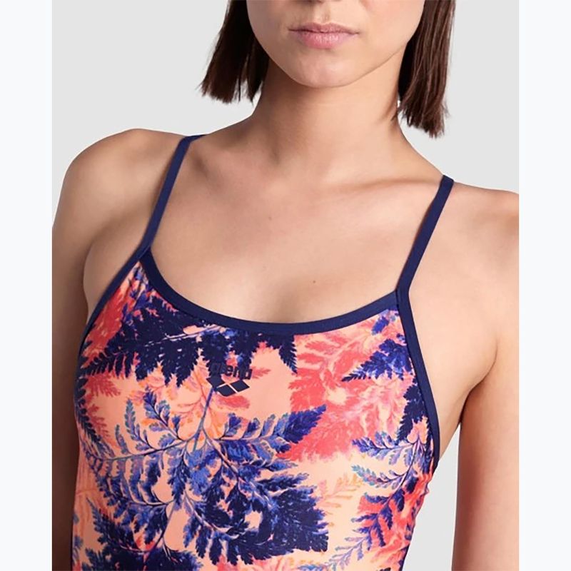 Einteiliger Badeanzug arena Reversible Swimsuit Challenge Back navy/multi 13