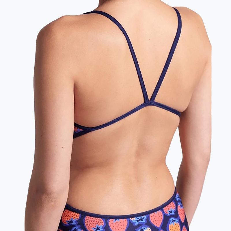 Einteiliger Badeanzug arena Reversible Swimsuit Challenge Back navy/multi 16