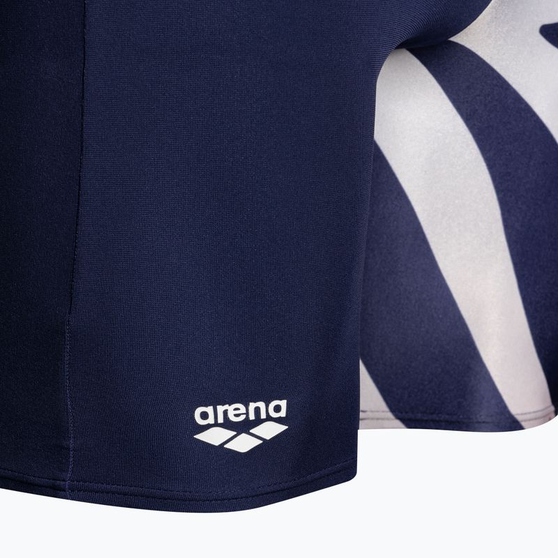 Men's arena Multi Stripes Swim Jammer navy/white multi