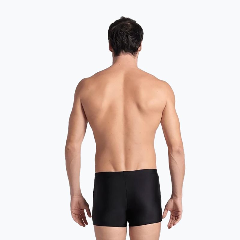 Herren Schwimm-Boxershorts Arena Dive Swim Short schwarz/softgrün