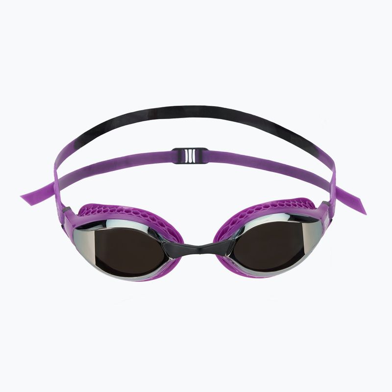 Schwimmbrille arena Air-Speed Mirror silver/purple/black 2