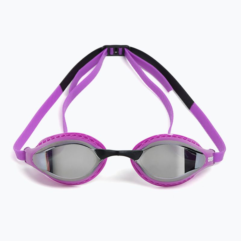 Schwimmbrille arena Air-Speed Mirror silver/purple/black 2