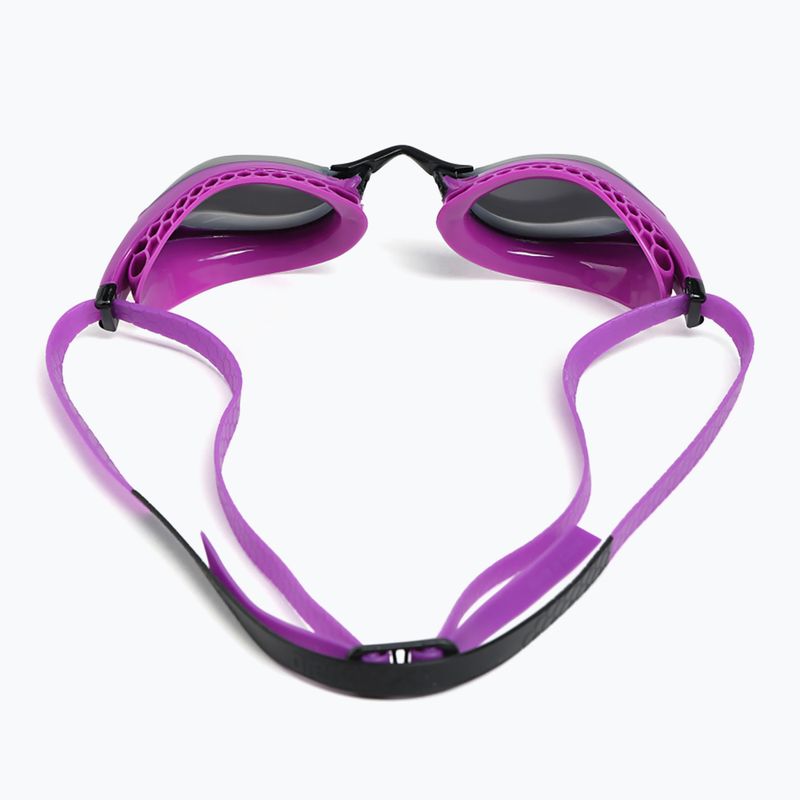 Schwimmbrille arena Air-Speed Mirror silver/purple/black 4