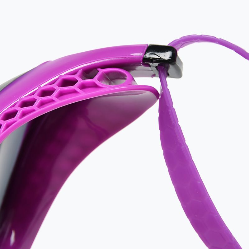 Schwimmbrille arena Air-Speed Mirror silver/purple/black 7