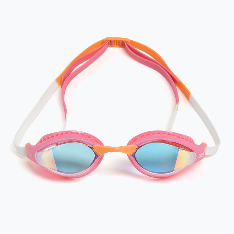 Schwimmbrille arena Air-Speed Mirror yellow copper/light/pink/orange 2
