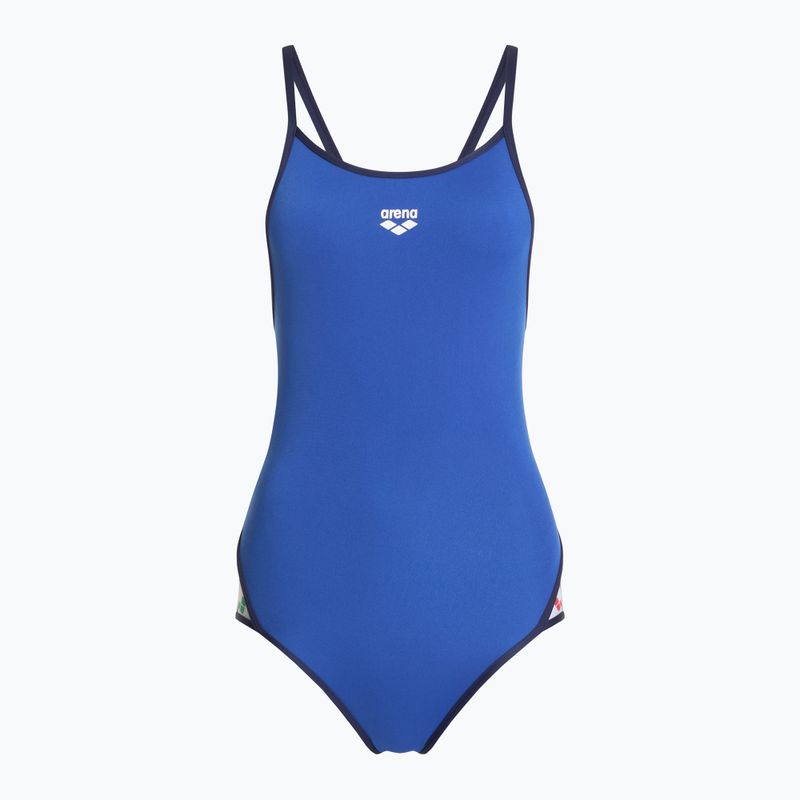 Badeanzug Damen arena Icons Super Fly Back Solid royal / navy