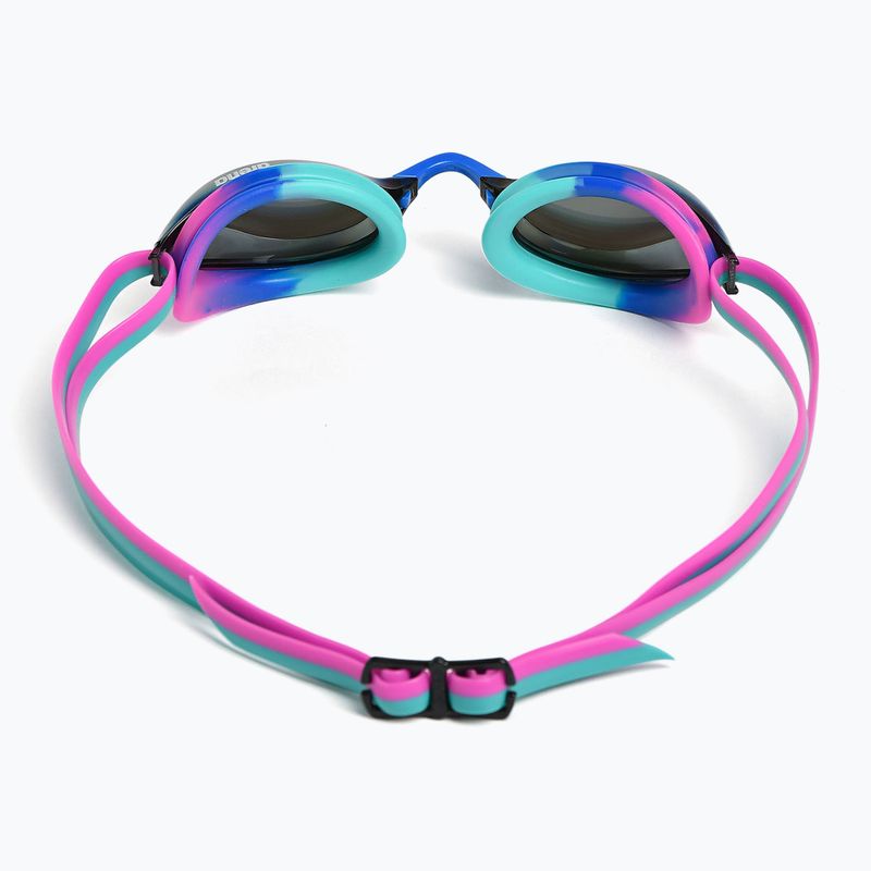 Schwimmbrille arena Python Mirror turquoise/water/fuchsia 5