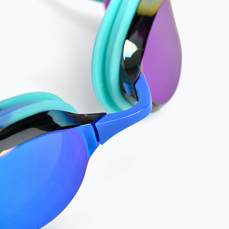 Schwimmbrille arena Python Mirror turquoise/water/fuchsia 7