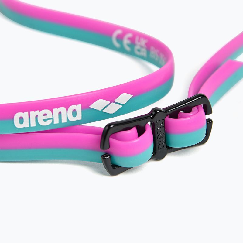 Schwimmbrille arena Python Mirror turquoise/water/fuchsia 9