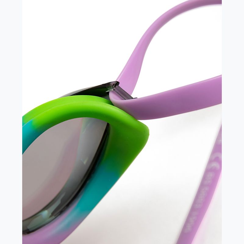 Arena Python Mirror silber/weiß/fuchsia Schwimmbrille 9