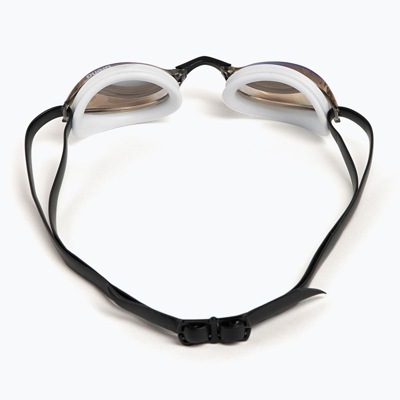 Schwimmbrille arena Python Mirror gold / white / black