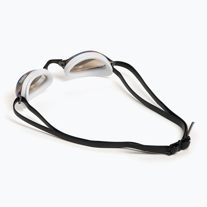 Schwimmbrille arena Python Mirror gold / white / black