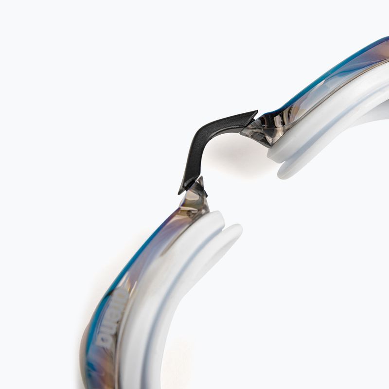 Schwimmbrille arena Python Mirror gold / white / black