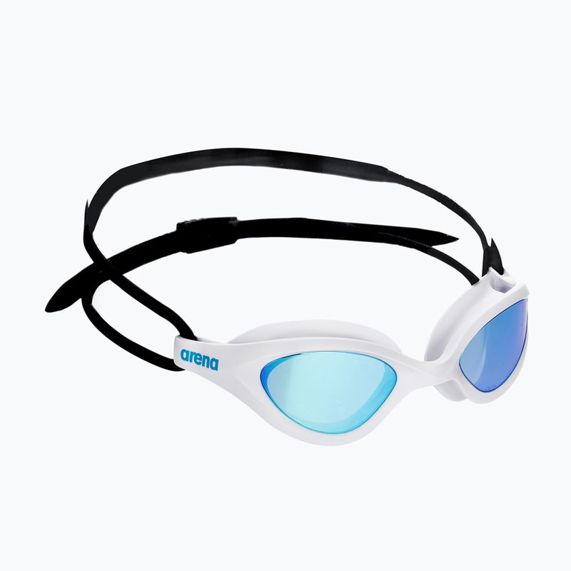 Schwimmbrille arena 365 mirror blau/weiß/schwarz globe