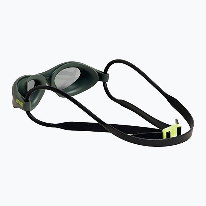 Arena 365 Rauch/Tiefgrün/Schwarz Glob Schwimmbrille 10