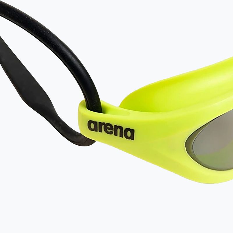 Schwimmbrille arena 365 smoke/lime/black globe 15