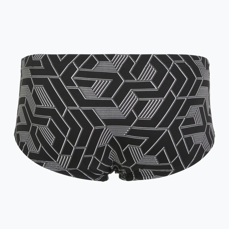 Schwimm-Boxershorts Herren arena Escape Swim Low Waist Short team black 2