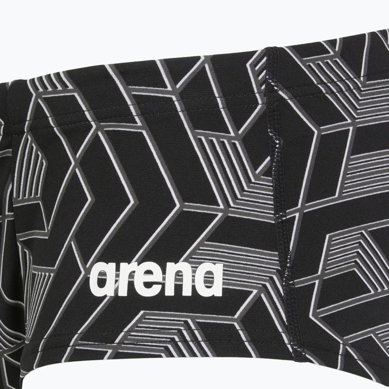 Schwimm-Boxershorts Herren arena Escape Swim Low Waist Short team black 3