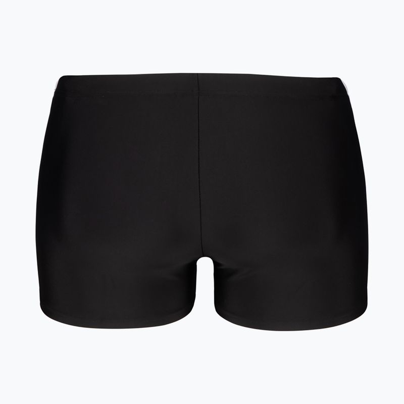 Schwimm-Boxershorts Herren arena Stripe Swim Short black/white/multi 2