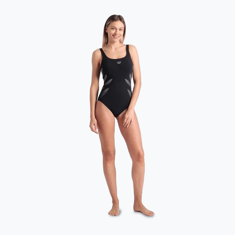 Badeanzug Damen arena Milena Wing Back black 2