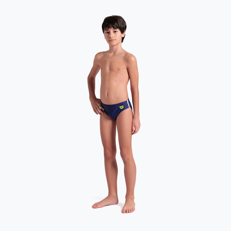 Kinder arena Swim Briefs Solid navy/weiß/weiß
