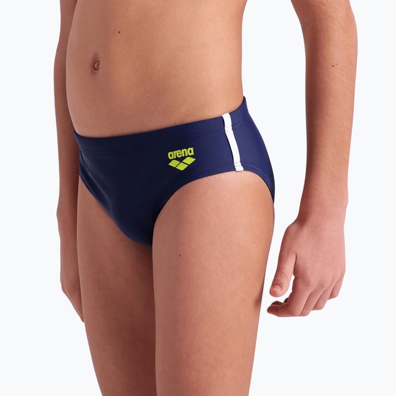 Kinder arena Swim Briefs Solid navy/weiß/weiß