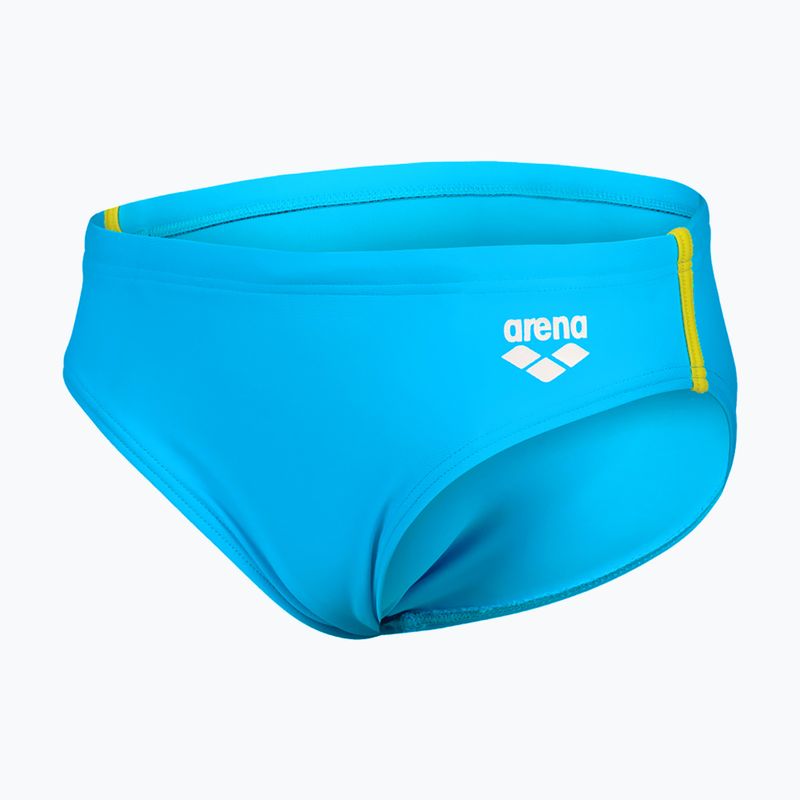 Kinder arena Badeslip Solid türkis/softgrün/calypso