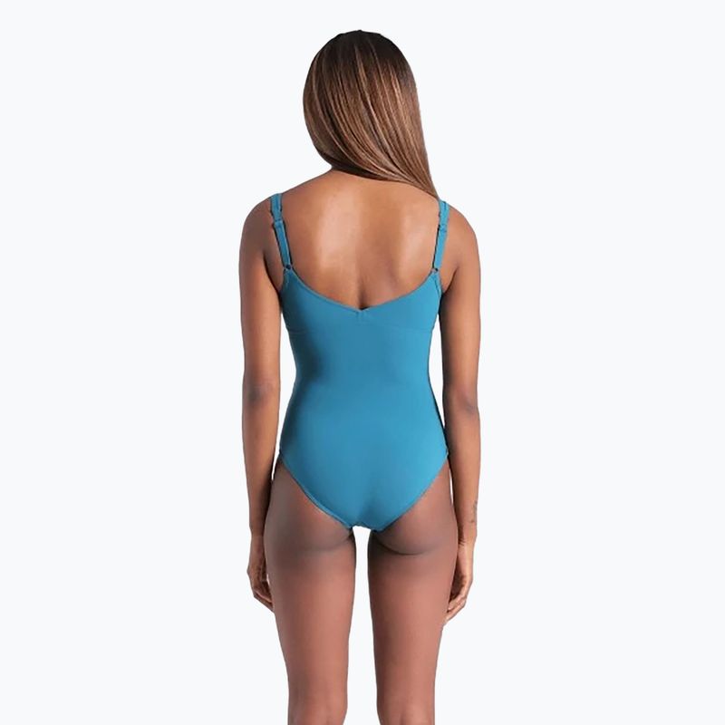 Einteiliger Schwimmanzug arena Vertigo green / blue 3