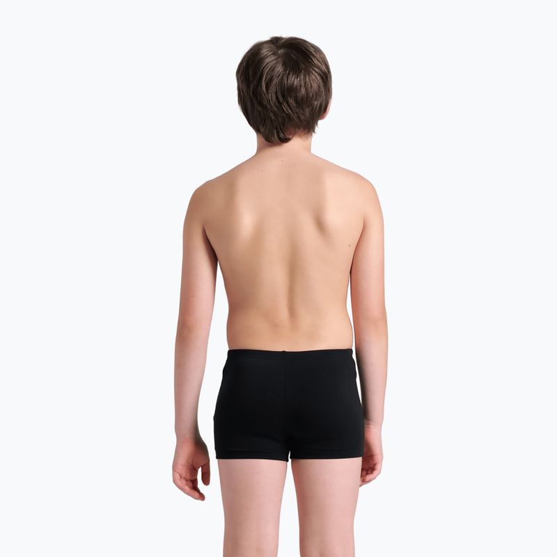 Kinderschwimmboxer arena Foam Swim Short schwarz/soft green multi