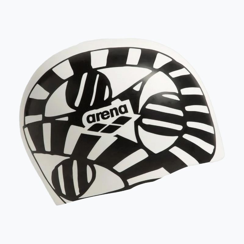 Arena Wende-Schwimmkappe open your eyes/schwarz    Neu