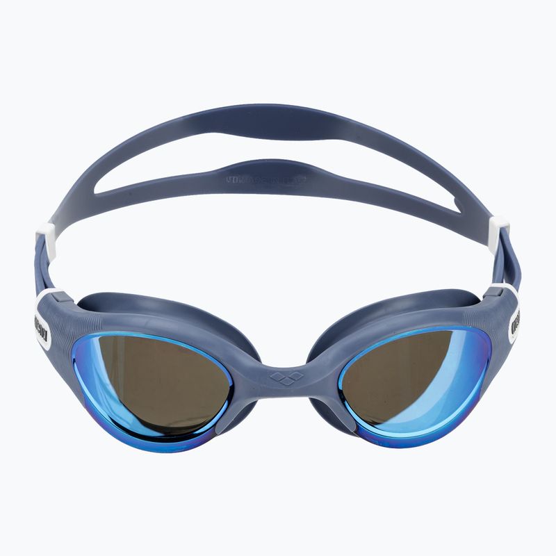 Arena Schwimmbrille The One Plus Mirror blau spiegeln/graublau 2