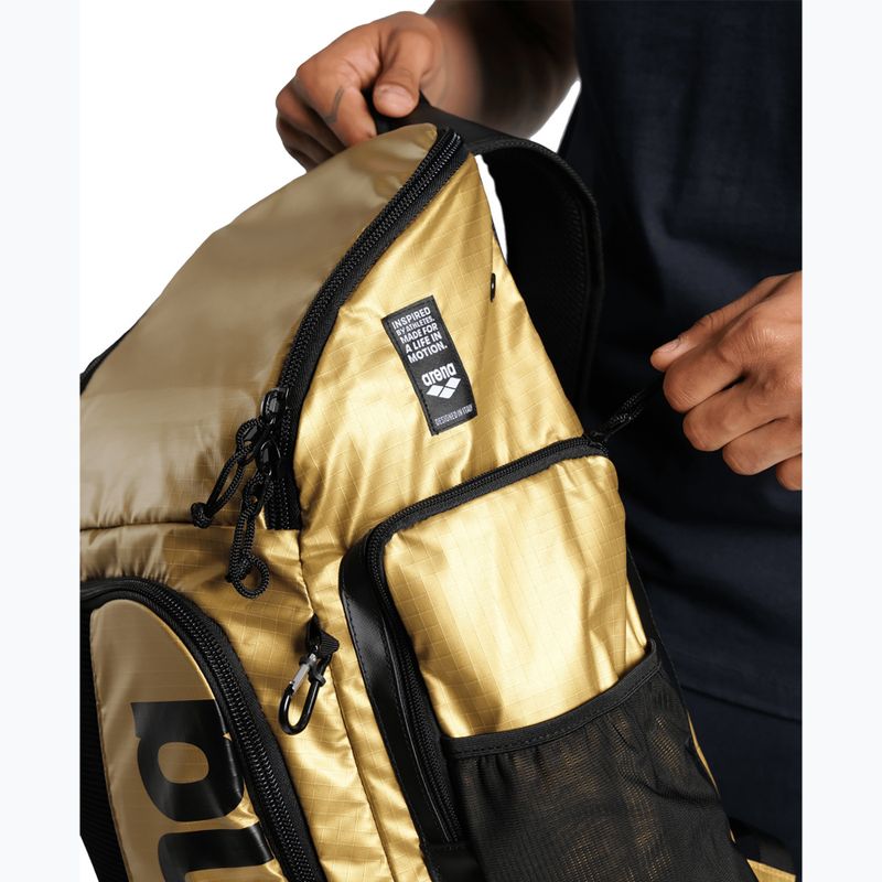 Schwimm Rucksack arena Spiky III 45 Ltd 45 l gold 7