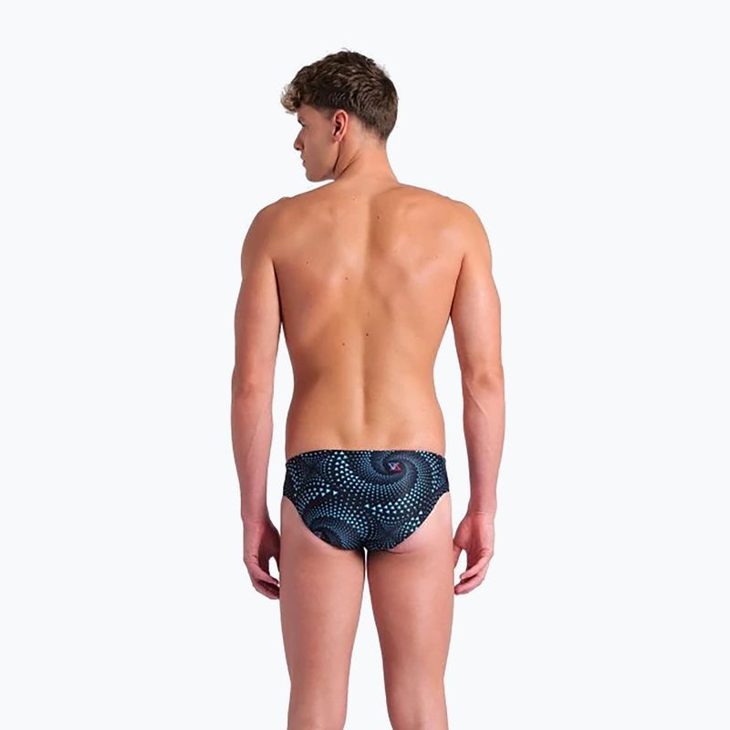 Herren Badeslip arenaFireflow Swim Briefs schwarz multi 6