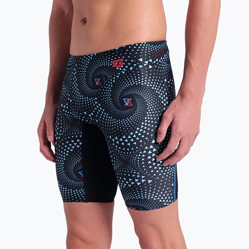 Men's arena Fireflow Swim Jammer schwarz/schwarz multi 8