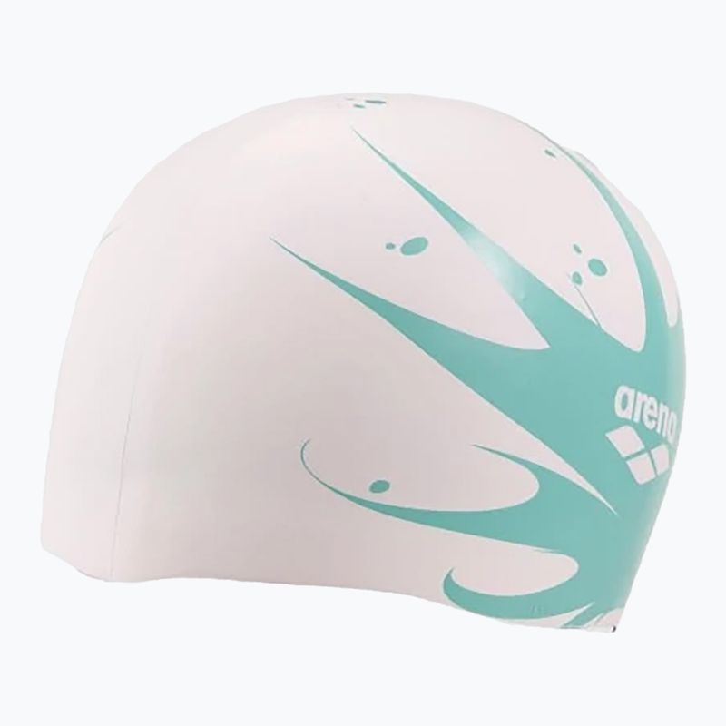Arena Reversible Cap aqua Badekappe 2