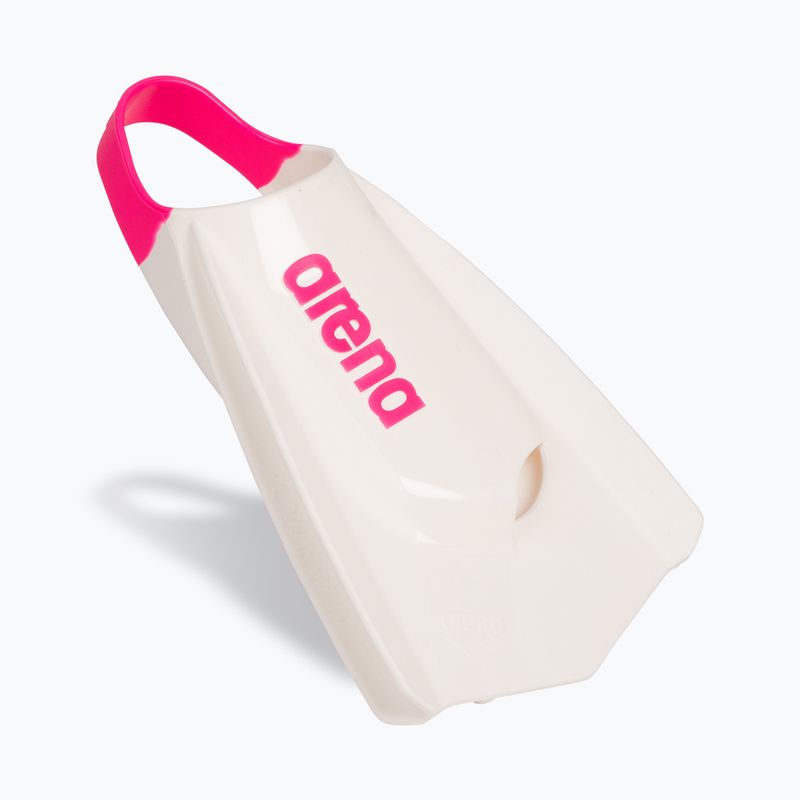 Schwimmflossen Arena Powerfin Pro II white/shocking pink 2