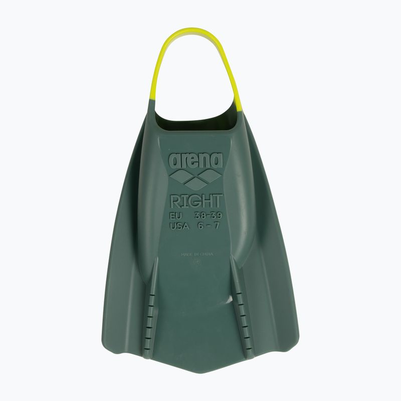 Schwimmflossen arena Powerfin Pro II sage/artic lime 2