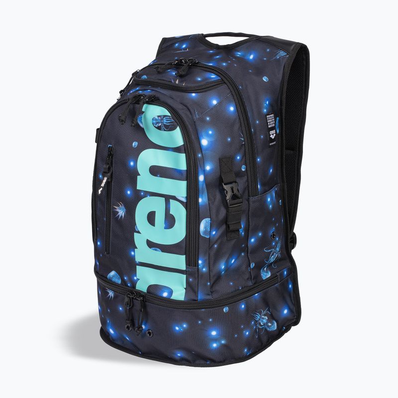 Arena Fastpack 3.0 Allover 40 l aqua Schwimmrucksack 2
