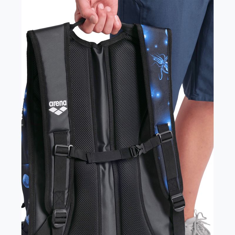 Arena Fastpack 3.0 Allover 40 l aqua Schwimmrucksack 6