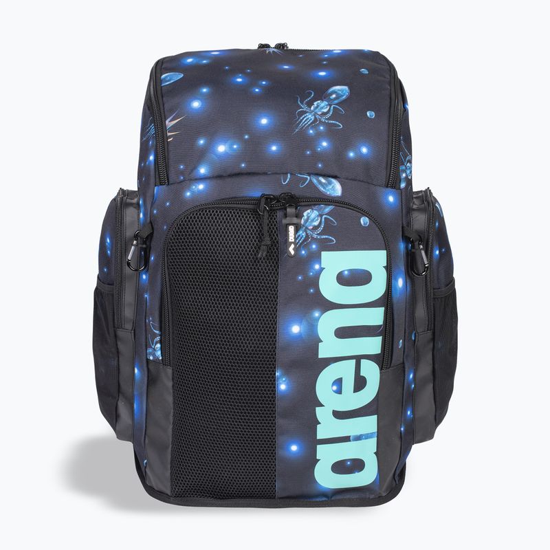 Arena Spiky III 45 l Allover aqua Schwimmrucksack