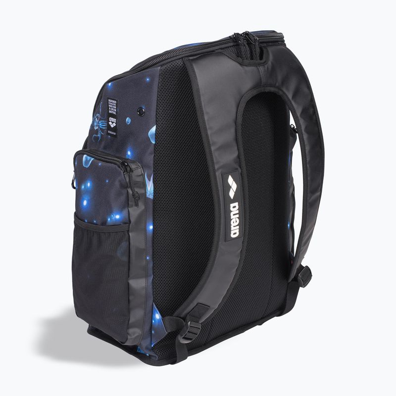 Arena Spiky III 45 l Allover aqua Schwimmrucksack 4