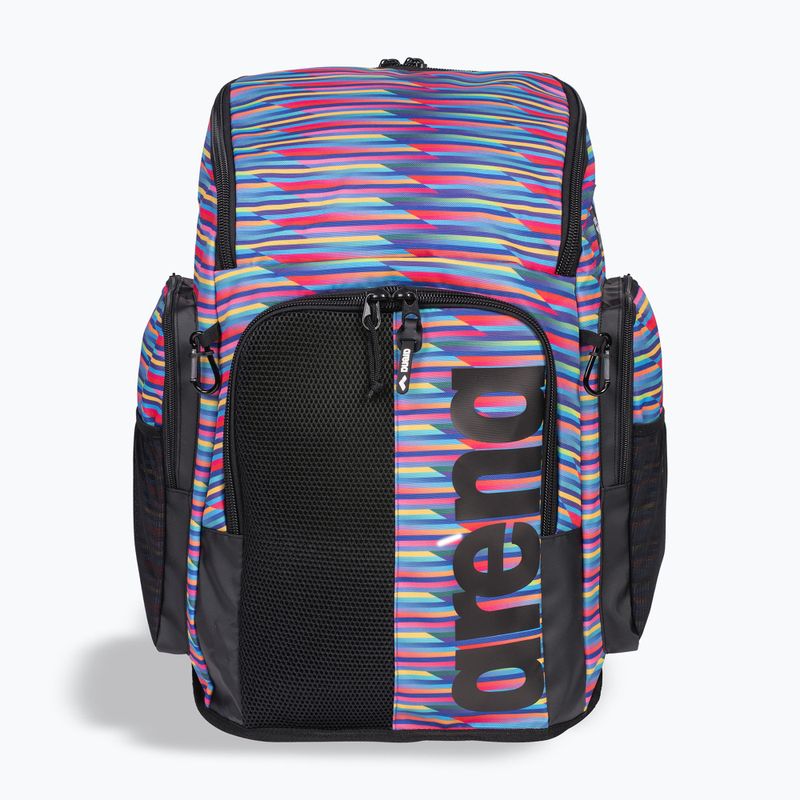 Arena Spiky III 45 l Allover-Rennstreifen Schwimmrucksack